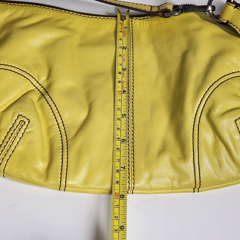 Free People Yellow Leather Shoulder Bag - Picture 6 of 8